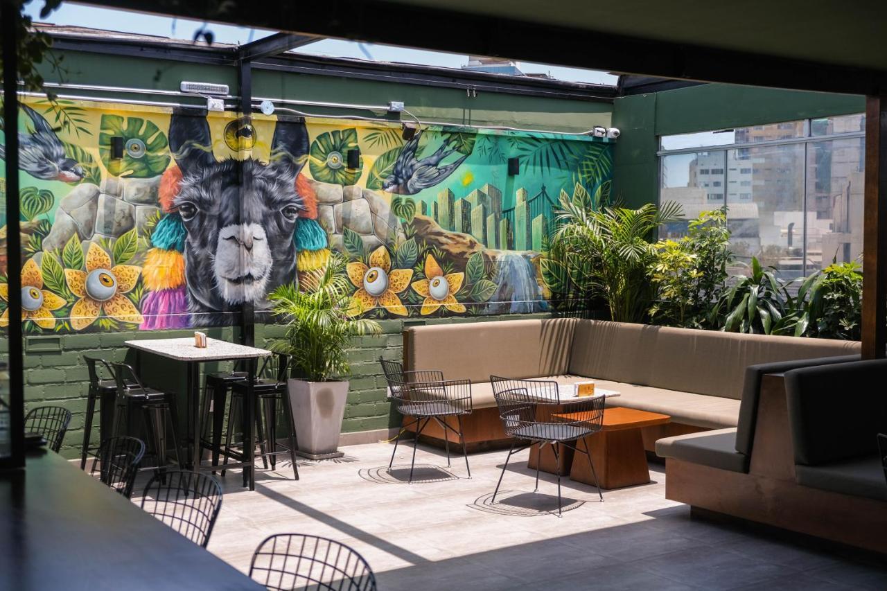 Black Llama Hostel Miraflores ลิมา ภายนอก รูปภาพ